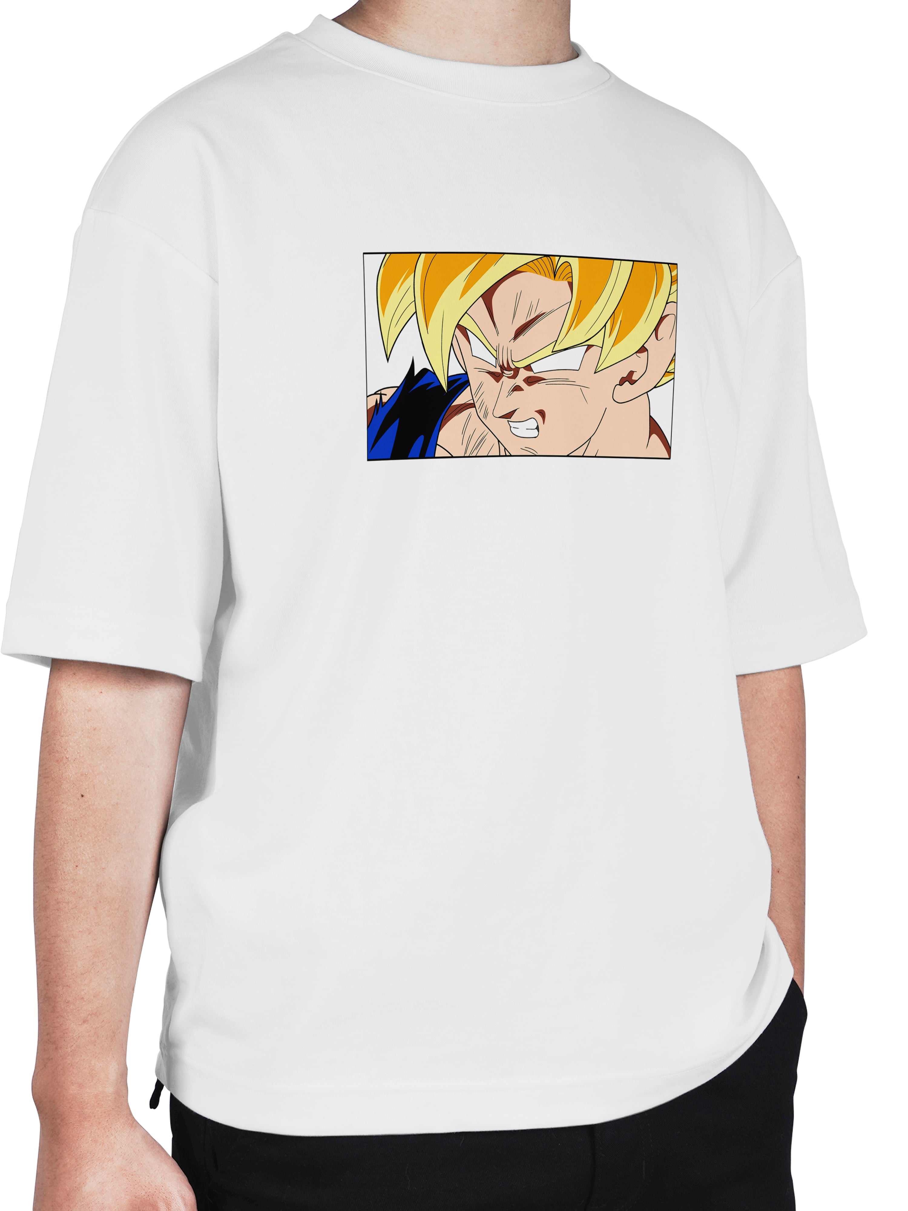 Goku Super Saiyan DBZ Half Sleeve T-shirt