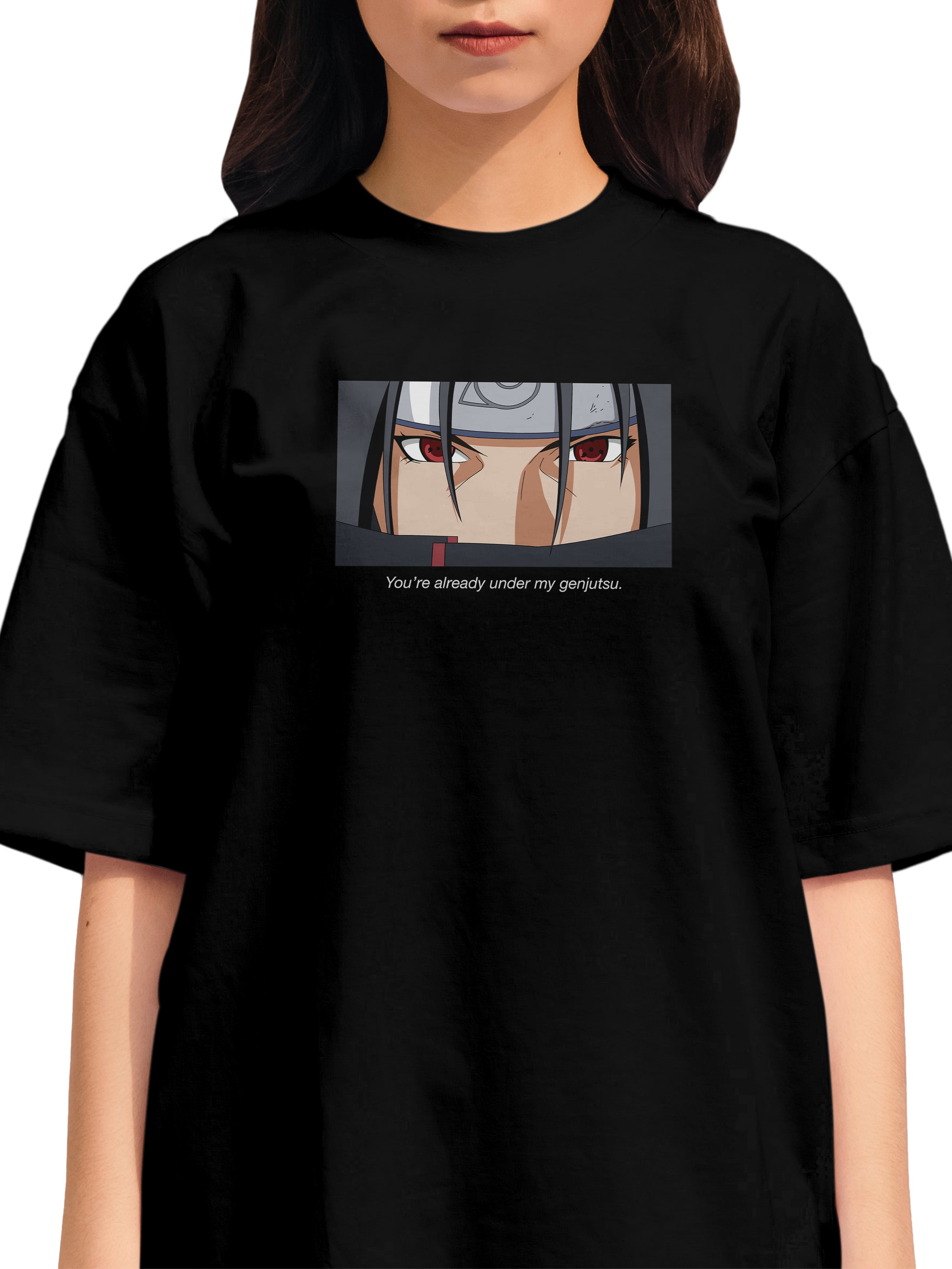 Itachi Genjutsu Half Sleeve T-Shirt