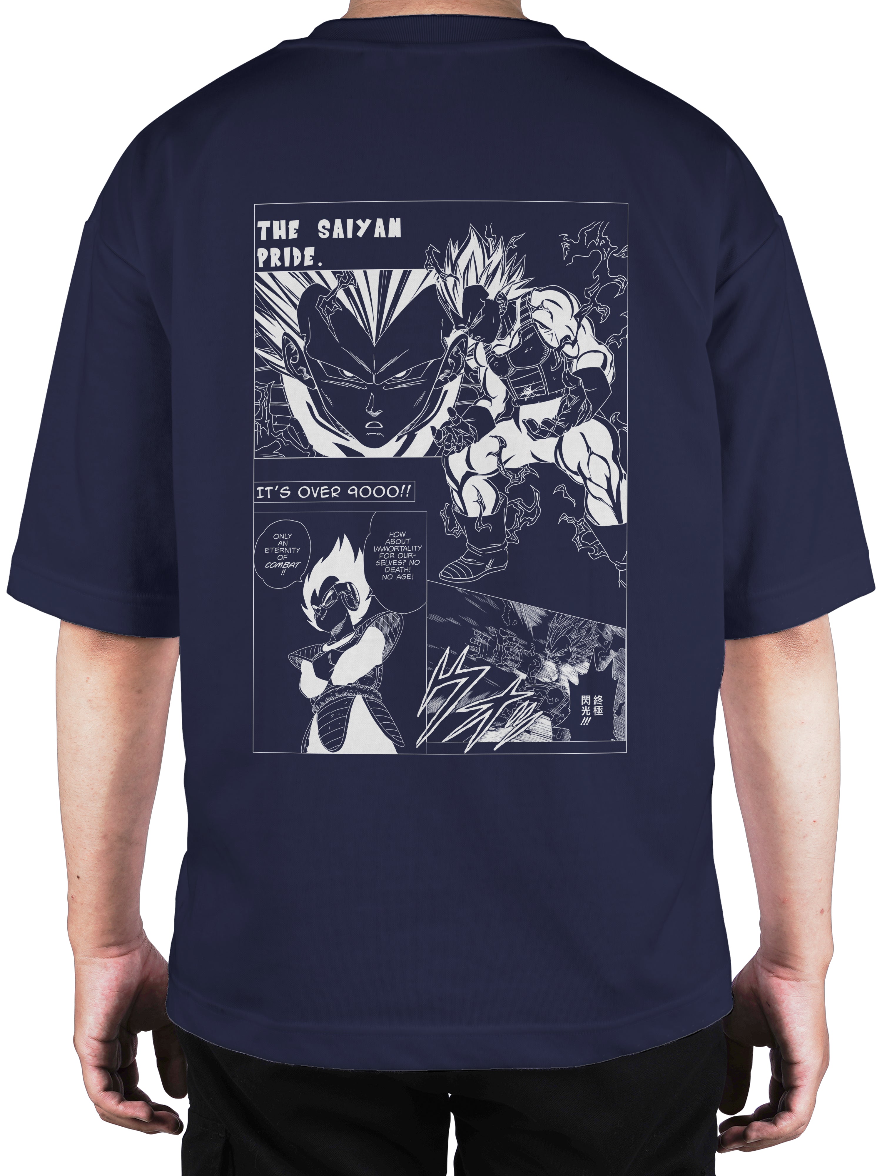 Prince Vegeta H/S Oversized T-Shirt