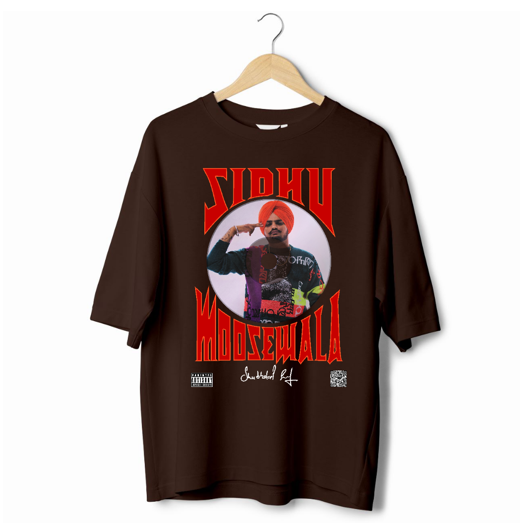 Sidhu Moose Wala Half Sleeve Graphic T-shirt