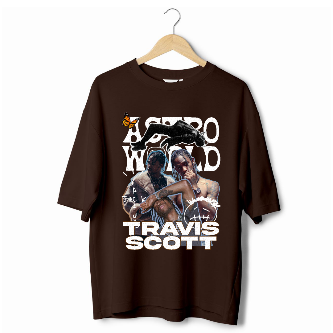 Travis Scott Astroworld Half Sleeve T-shirt